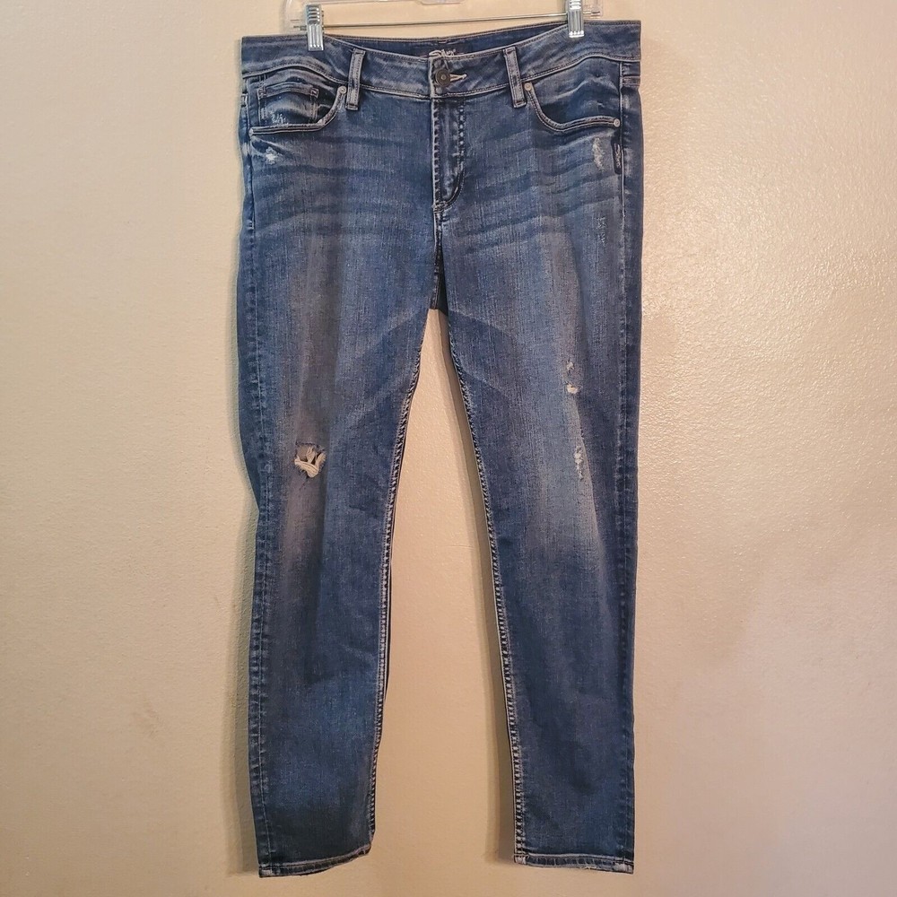 Silver Jeans Womens Suki Super Skinny W32/29